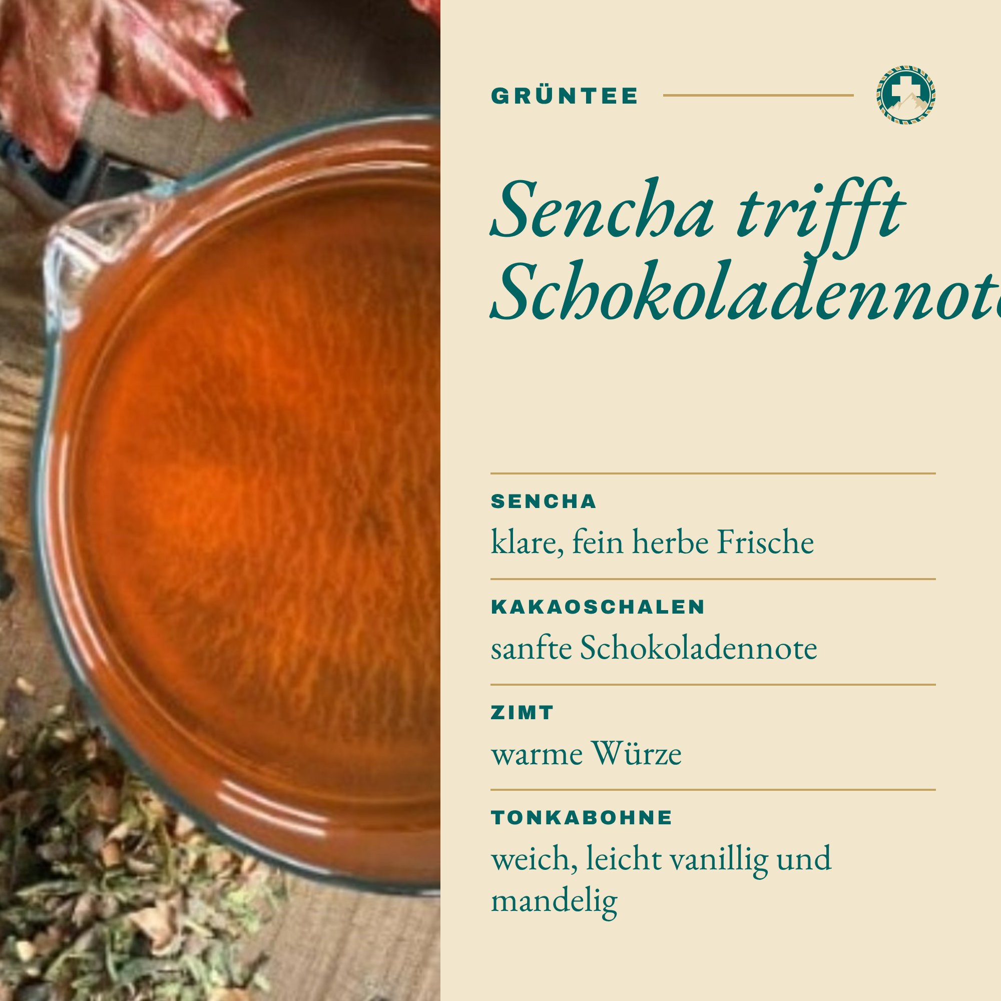TanzTee: Sencha trifft Schokoladennote