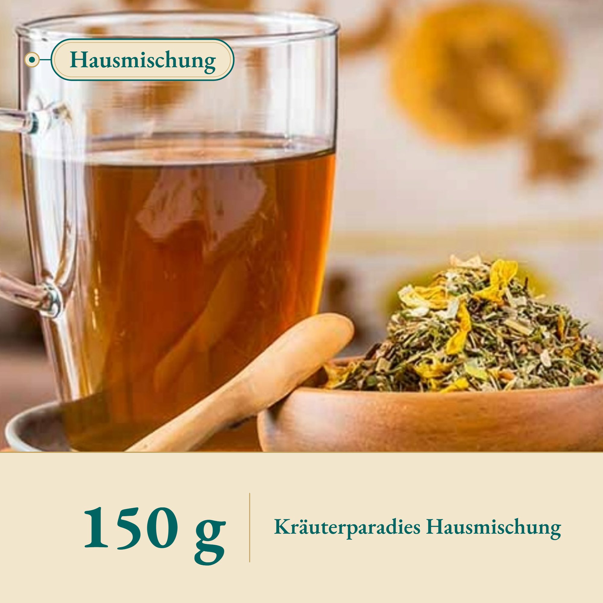 Nahaufnahme Spültee H7 – Kräuterparadies seit 1887