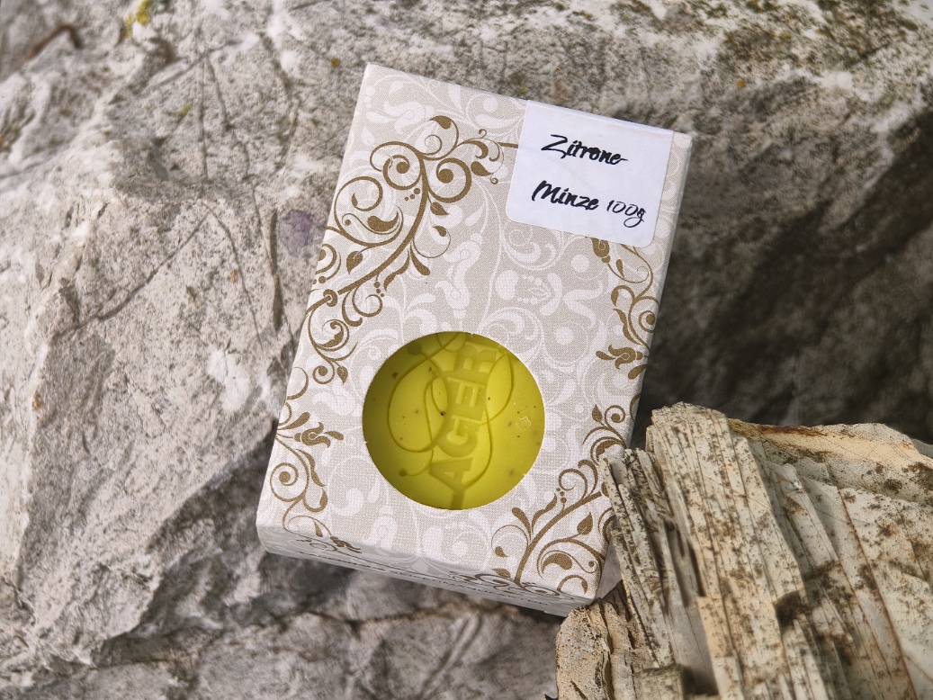 Zitrone Minze Seife