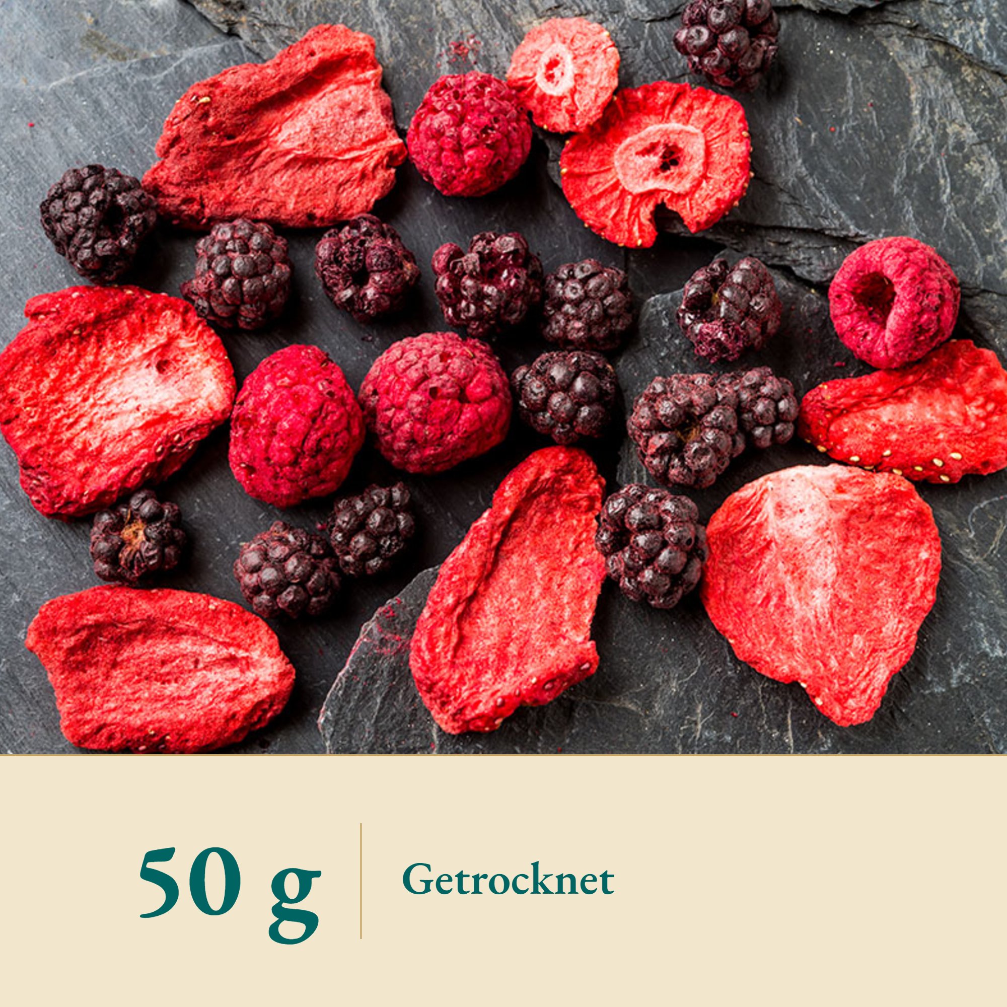 Nahaufnahme Sommerbeeren – Kräuterparadies seit 1887