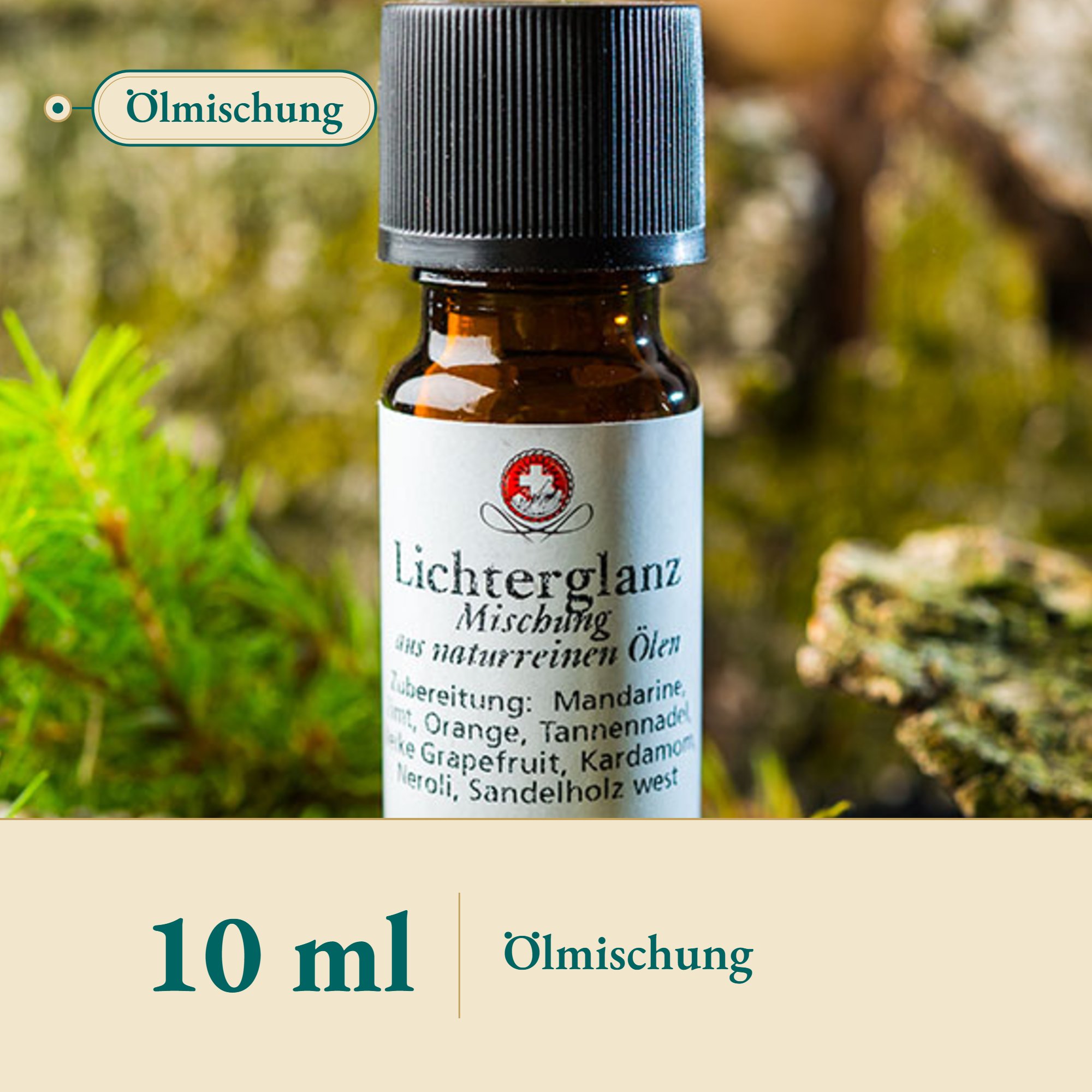 Nahaufnahme Lichterglanz – Kräuterparadies seit 1887