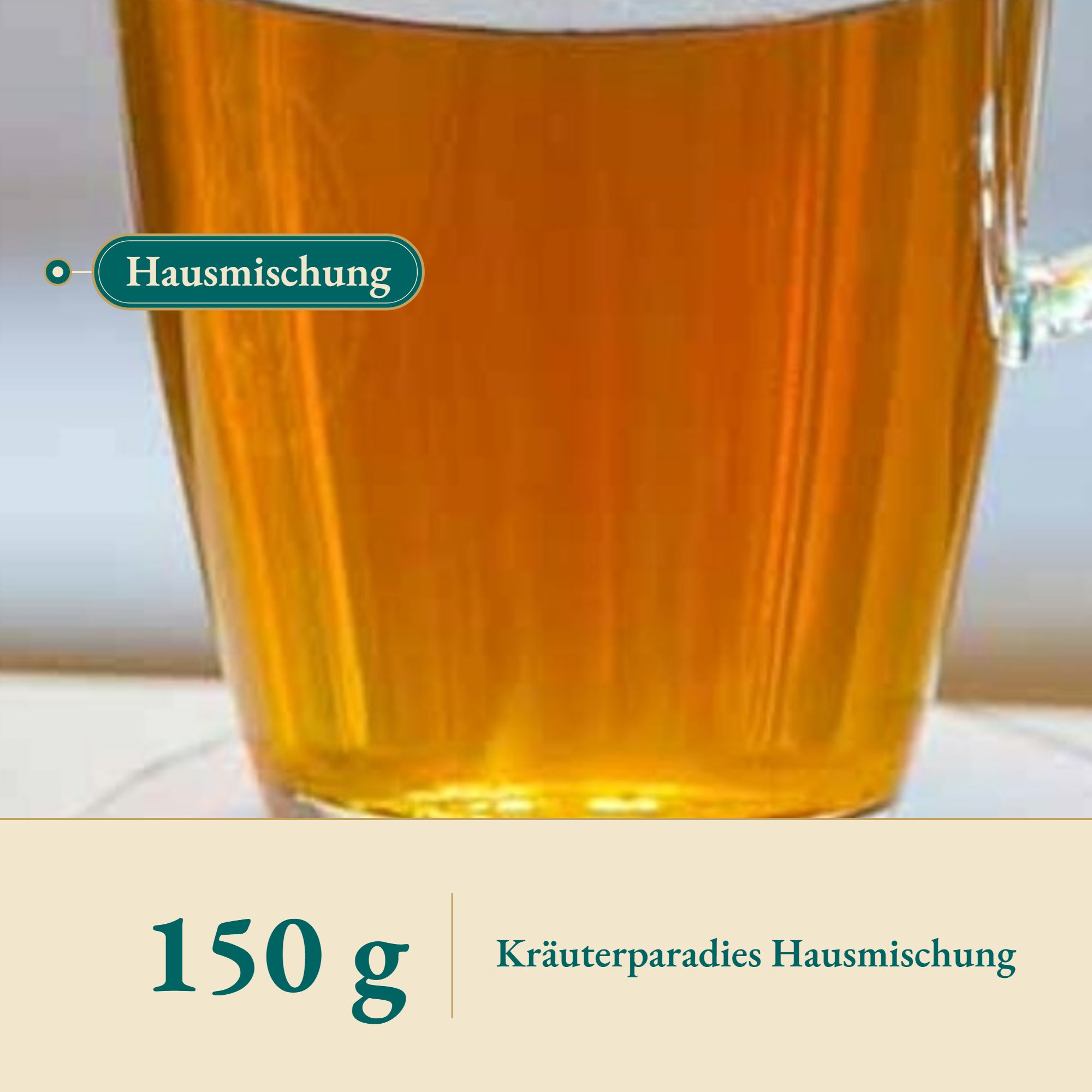 Nahaufnahme Haustee Schupf – Kräuterparadies seit 1887