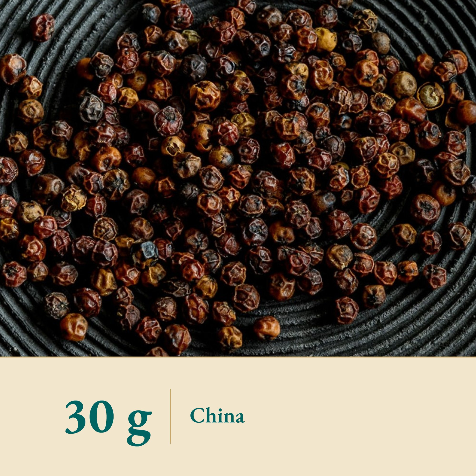 Nahaufnahme Pfeffer Szechuan Bergpfeffer aus China – Kräuterparadies seit 1887