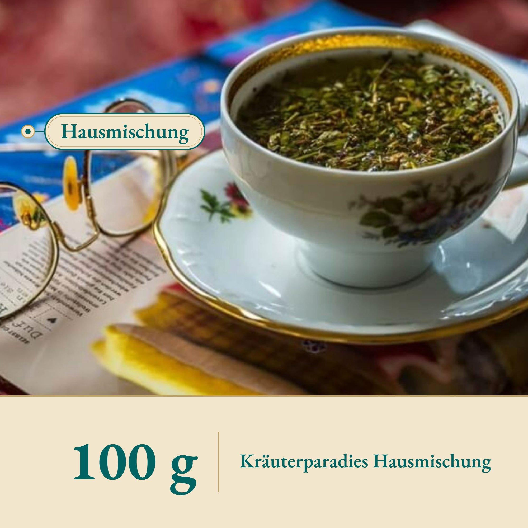 Nahaufnahme Myo Plus – Kräuterparadies seit 1887