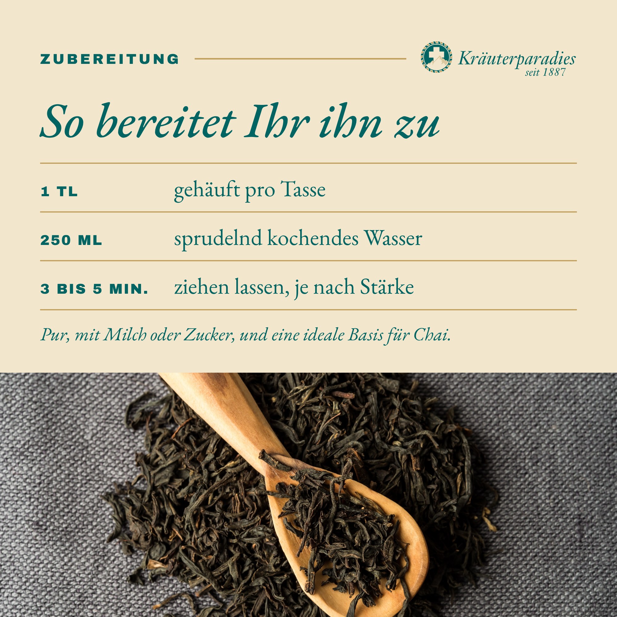 Assam Schwarztee: So bereitet Ihr ihn zu
