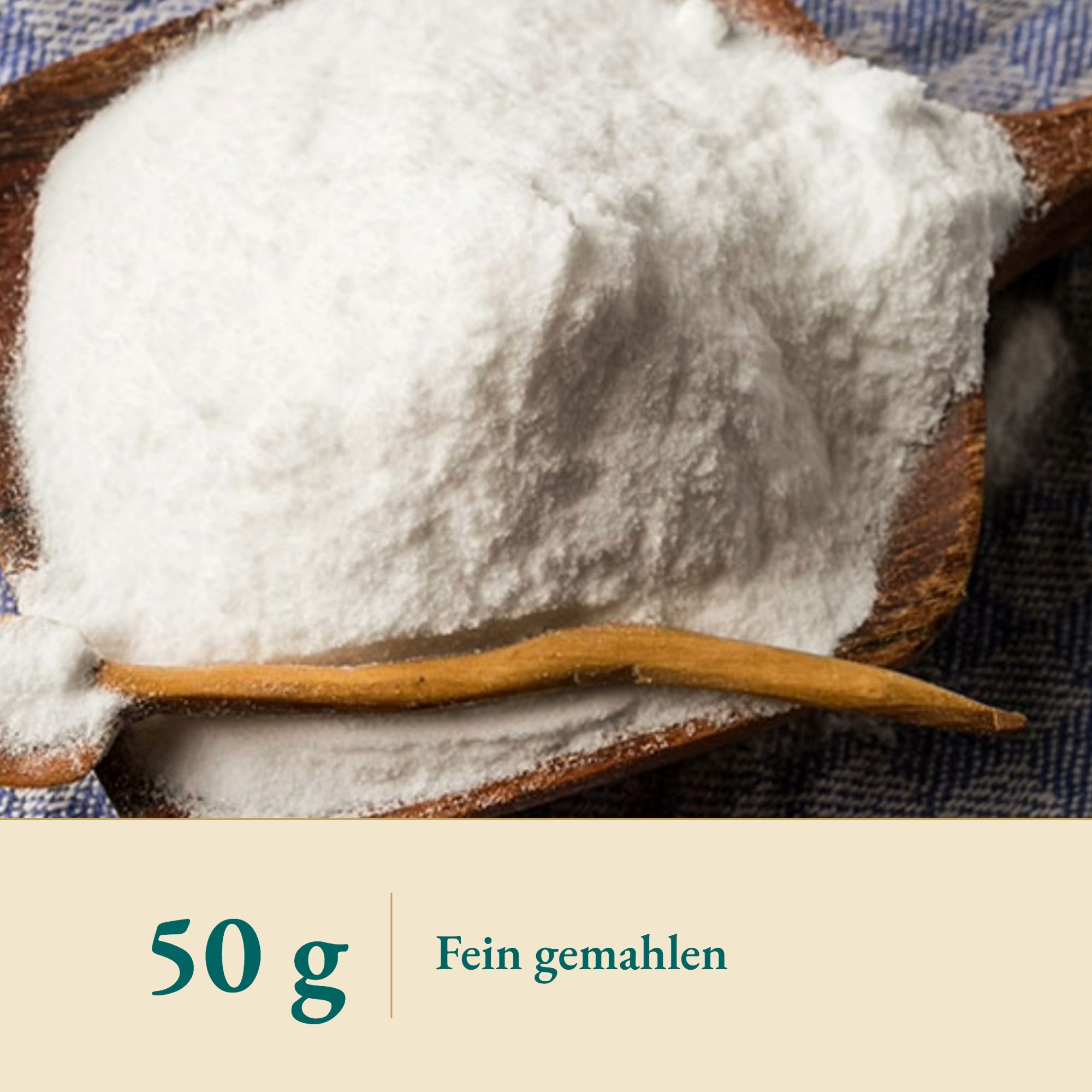 Nahaufnahme Natriumbikarbonat/Natron – Kräuterparadies seit 1887
