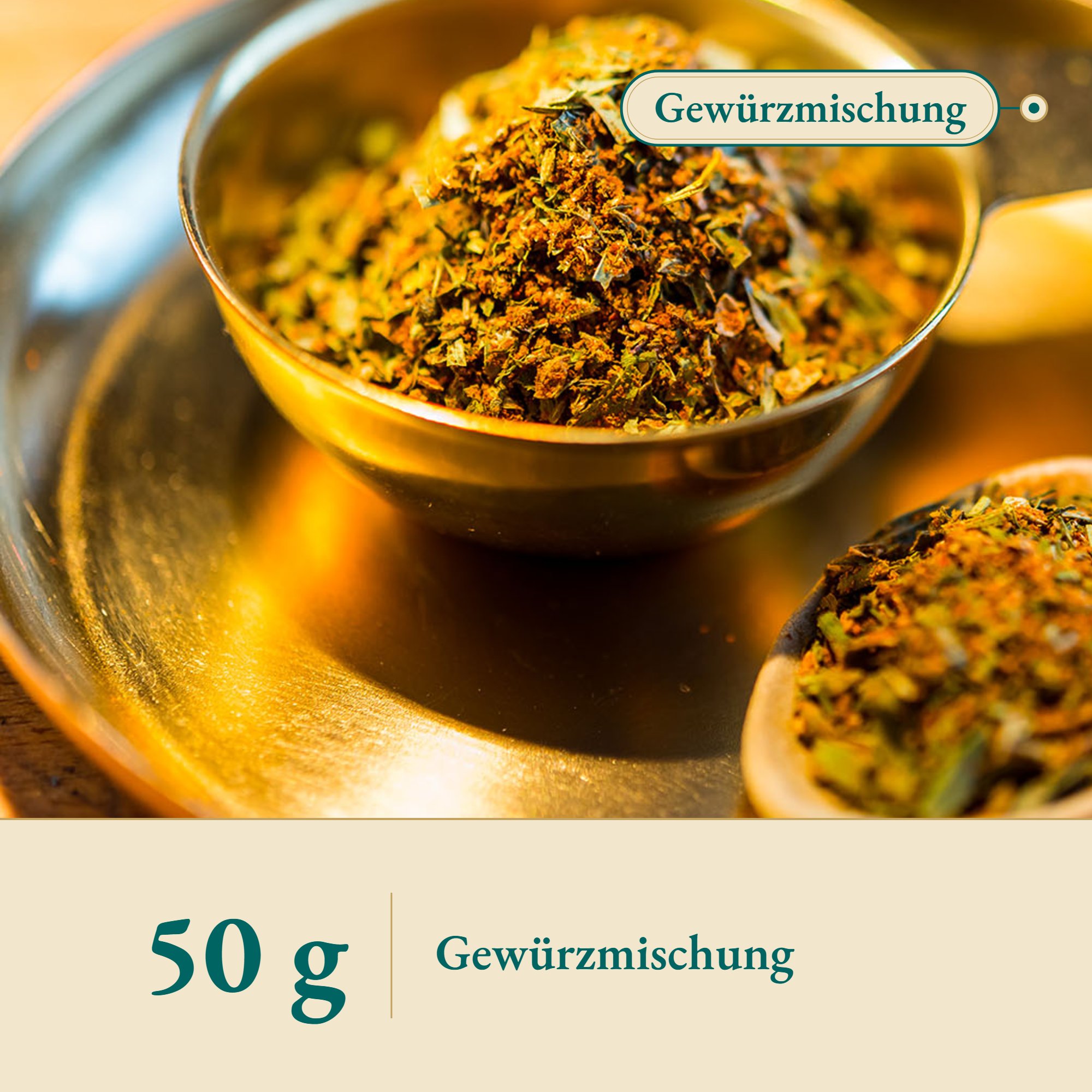 Nahaufnahme Gourmetgewürz – Kräuterparadies seit 1887