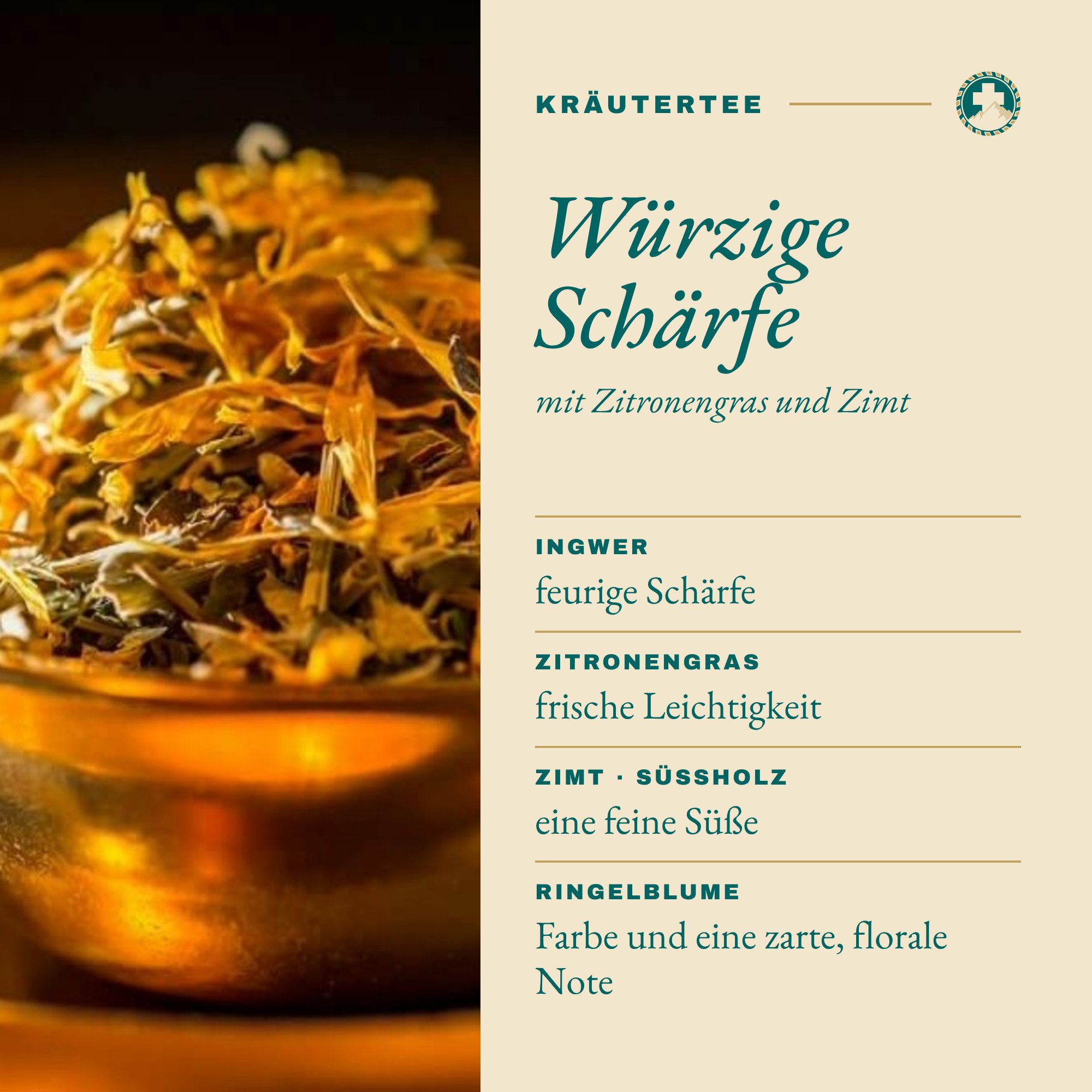 Ingwer Kräuter Tee: Würzige Schärfe