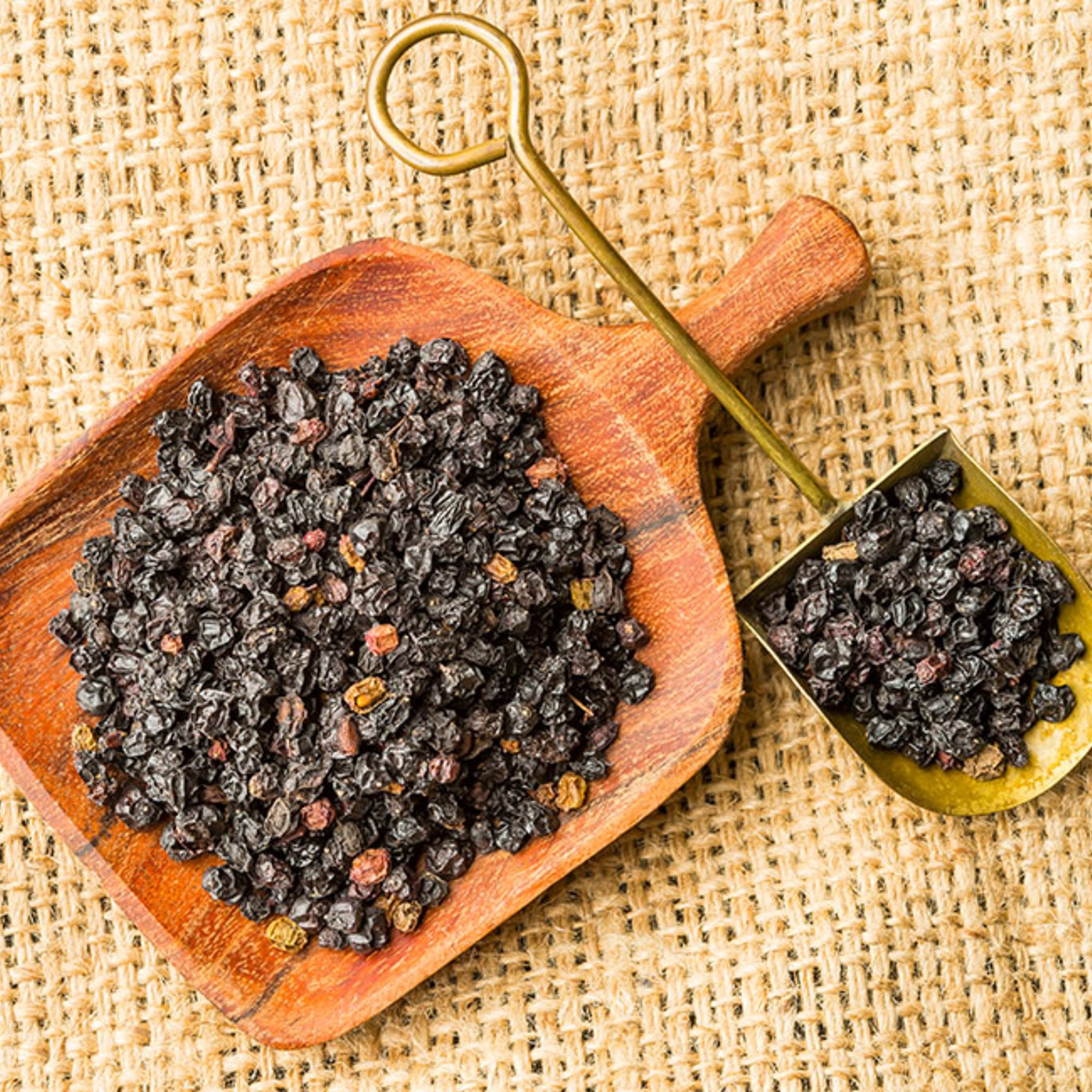 Holunder Beeren schwarz, 20 g – Kräuterparadies seit 1887