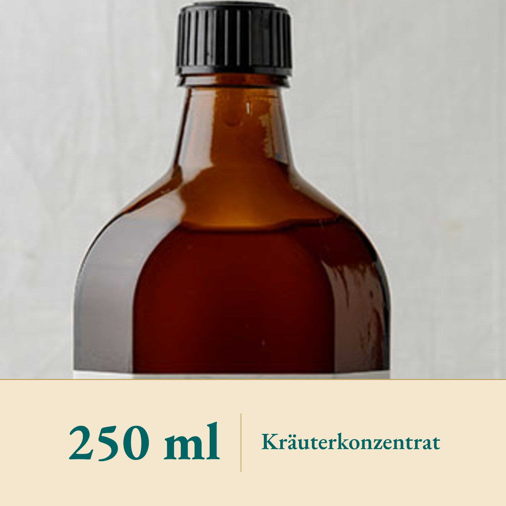 Nahaufnahme Kastanientonik – Kräuterparadies seit 1887
