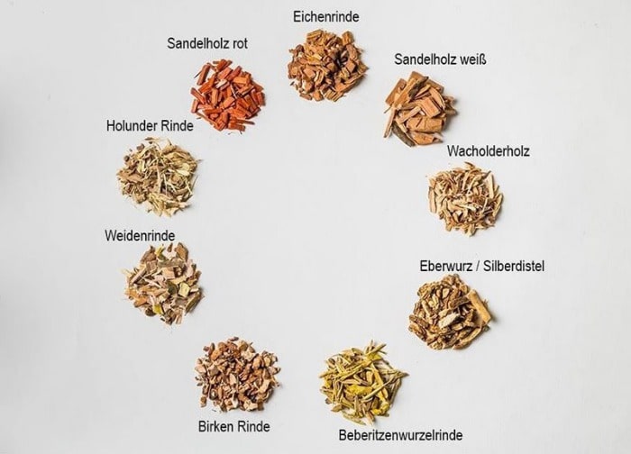 Probierset Hölzer und Rinden