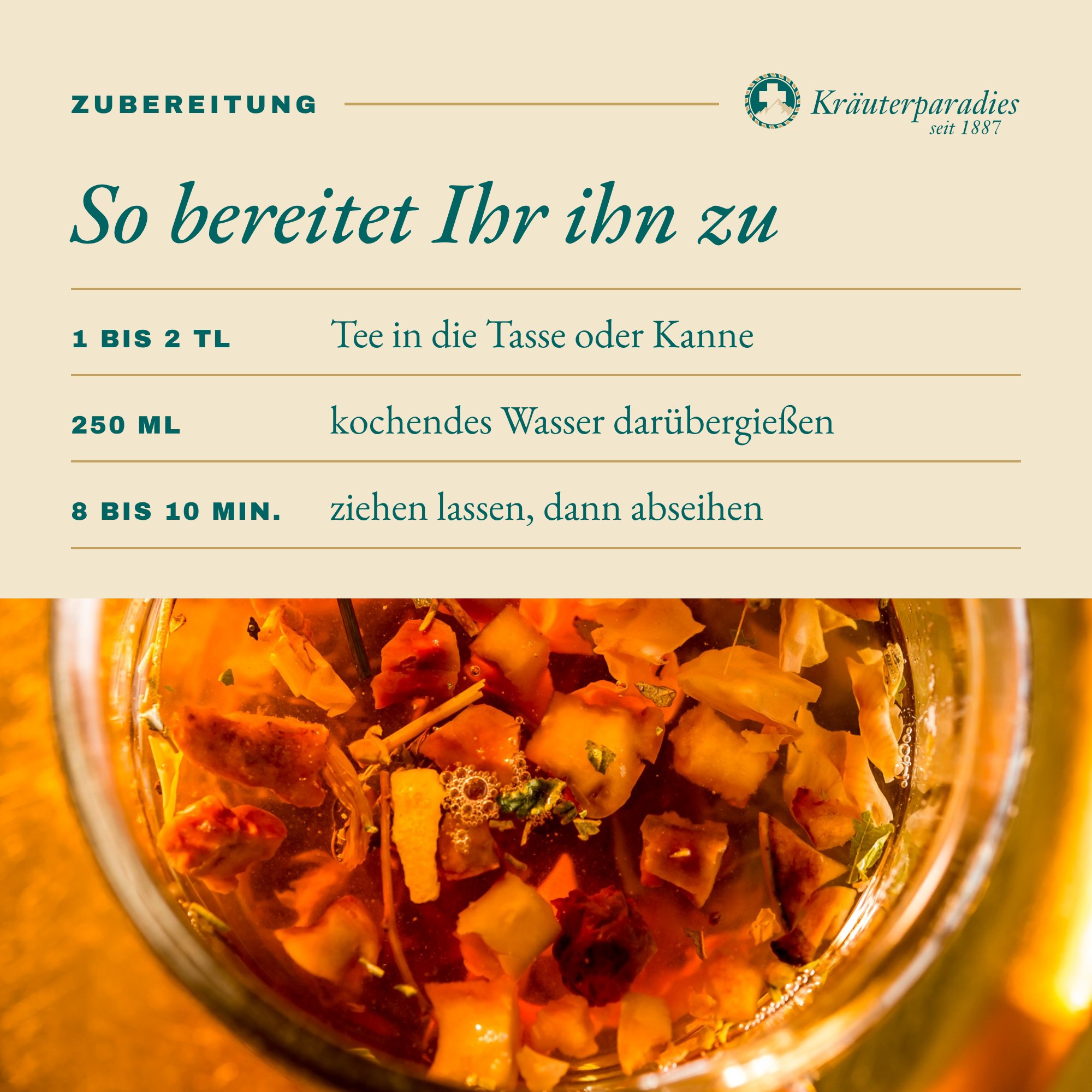 Harmonietee: So bereitet Ihr ihn zu
