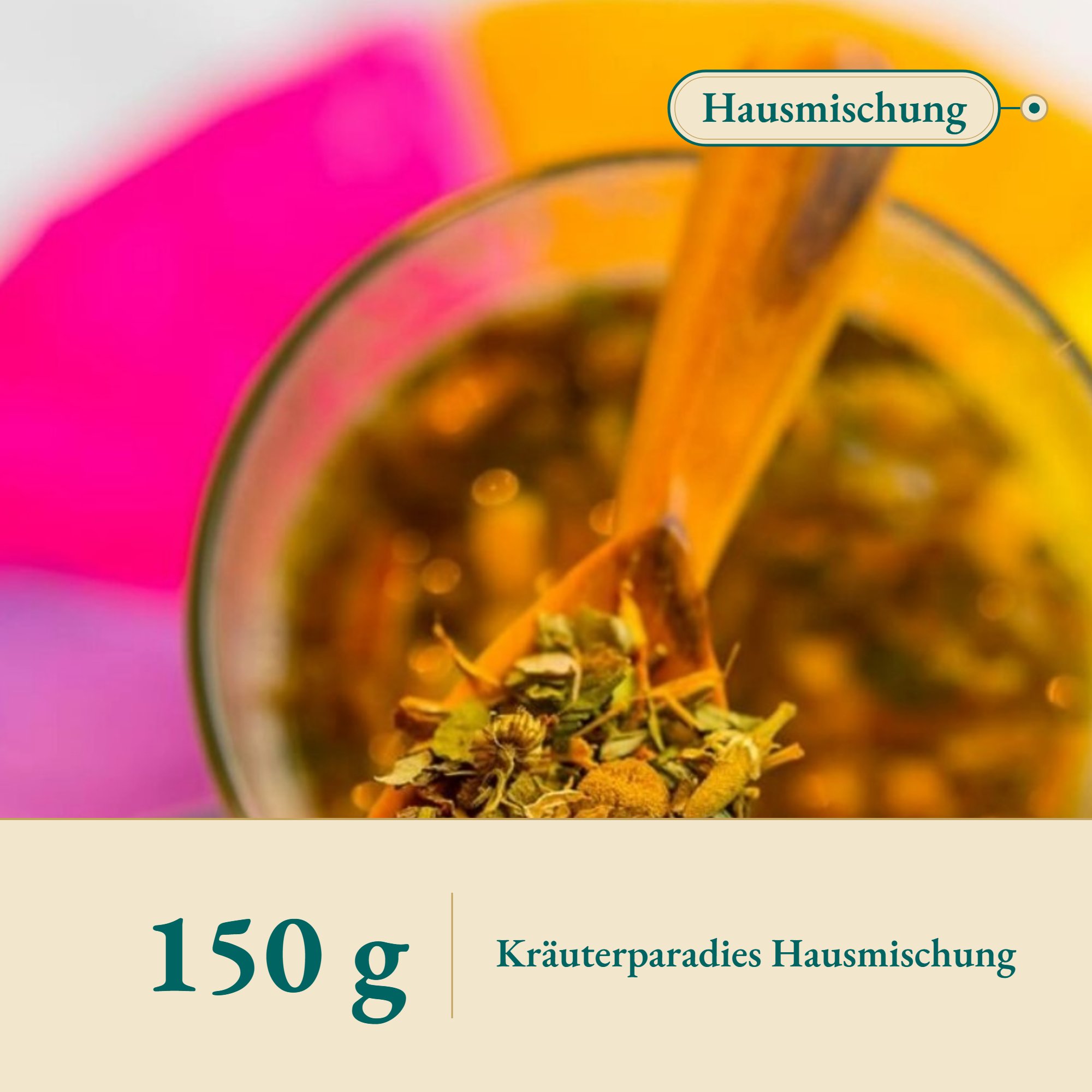 Nahaufnahme Kindertee KH – Kräuterparadies seit 1887