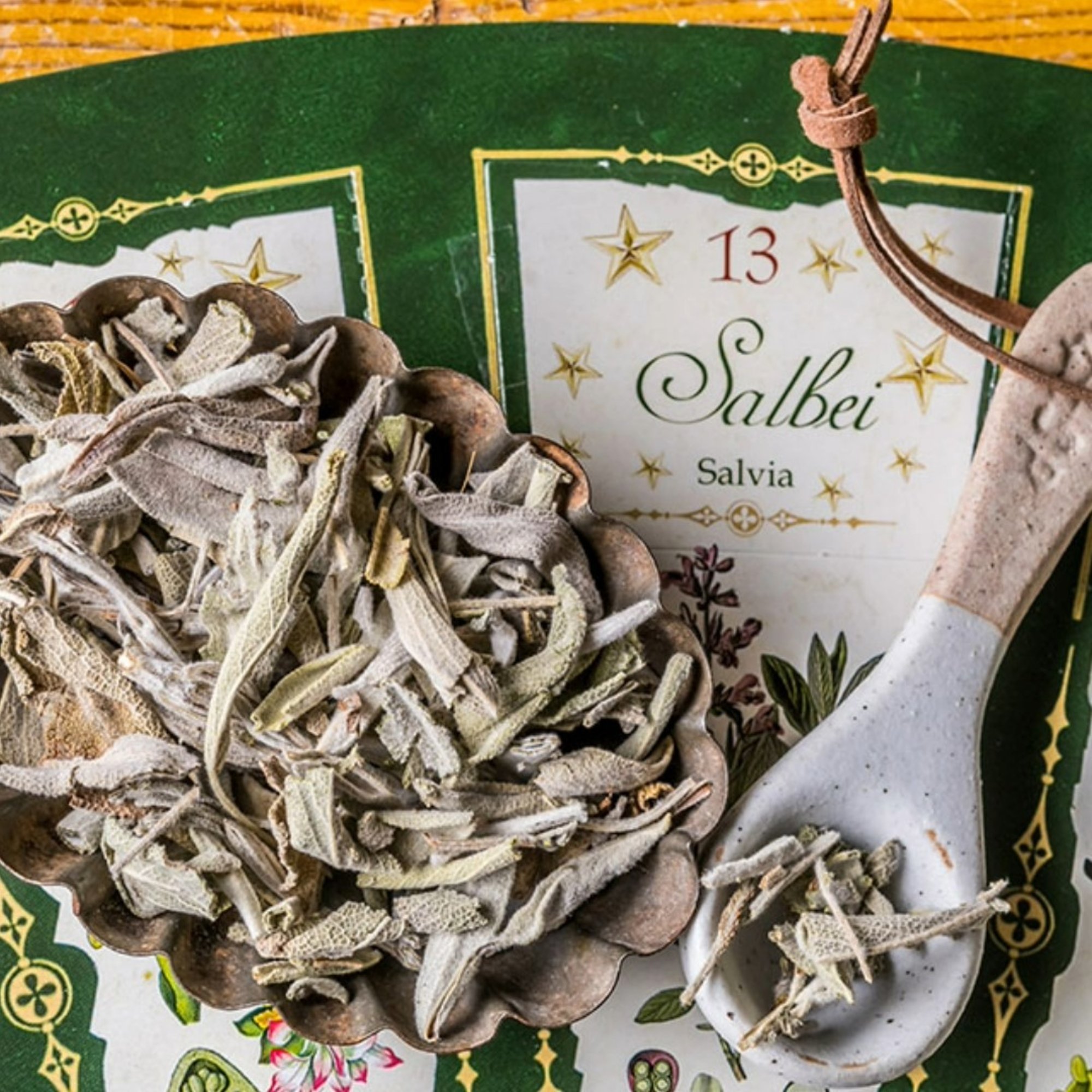 Salbeiblätter ganz/grob, 20 g – Kräuterparadies seit 1887