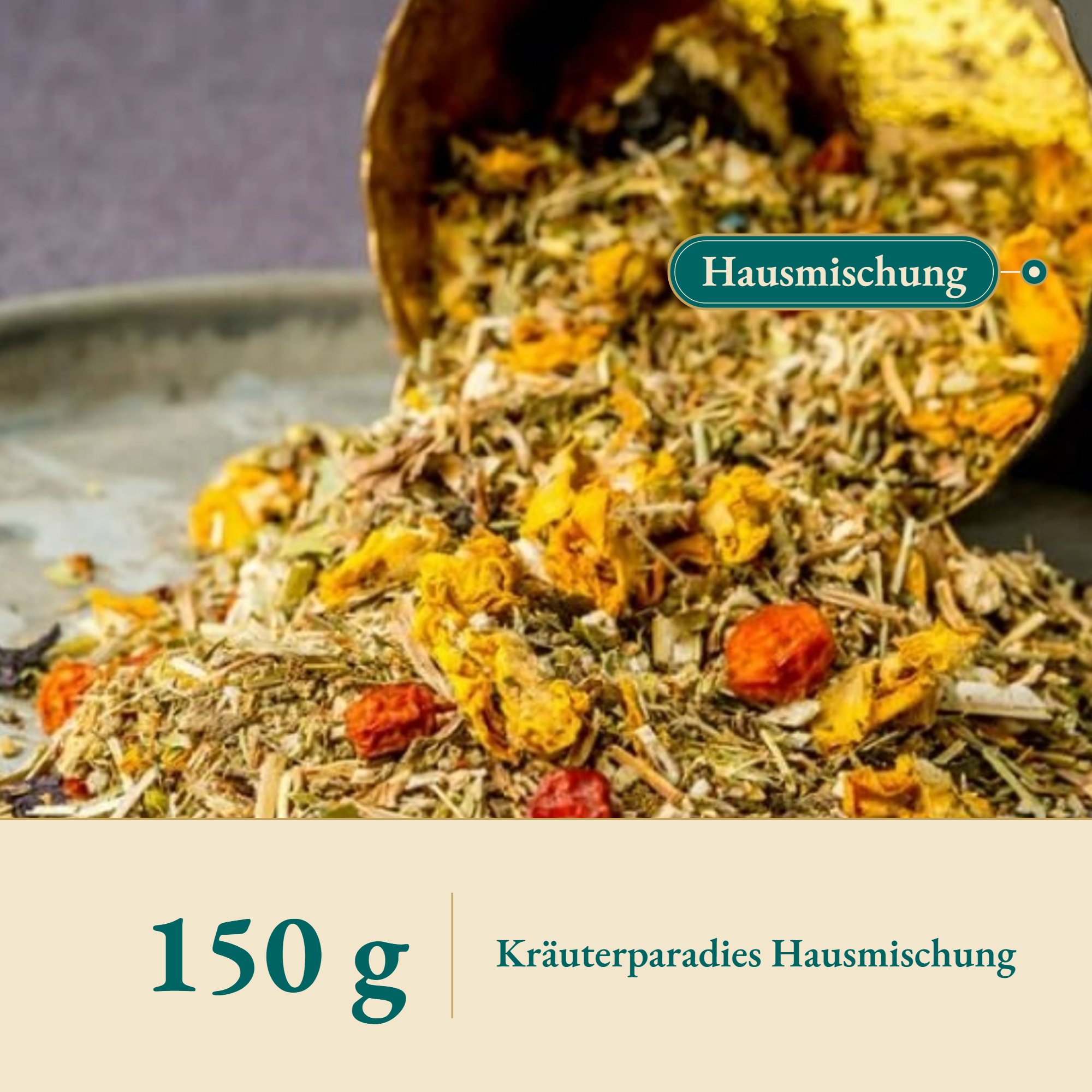 Nahaufnahme Jodlertee – Kräuterparadies seit 1887