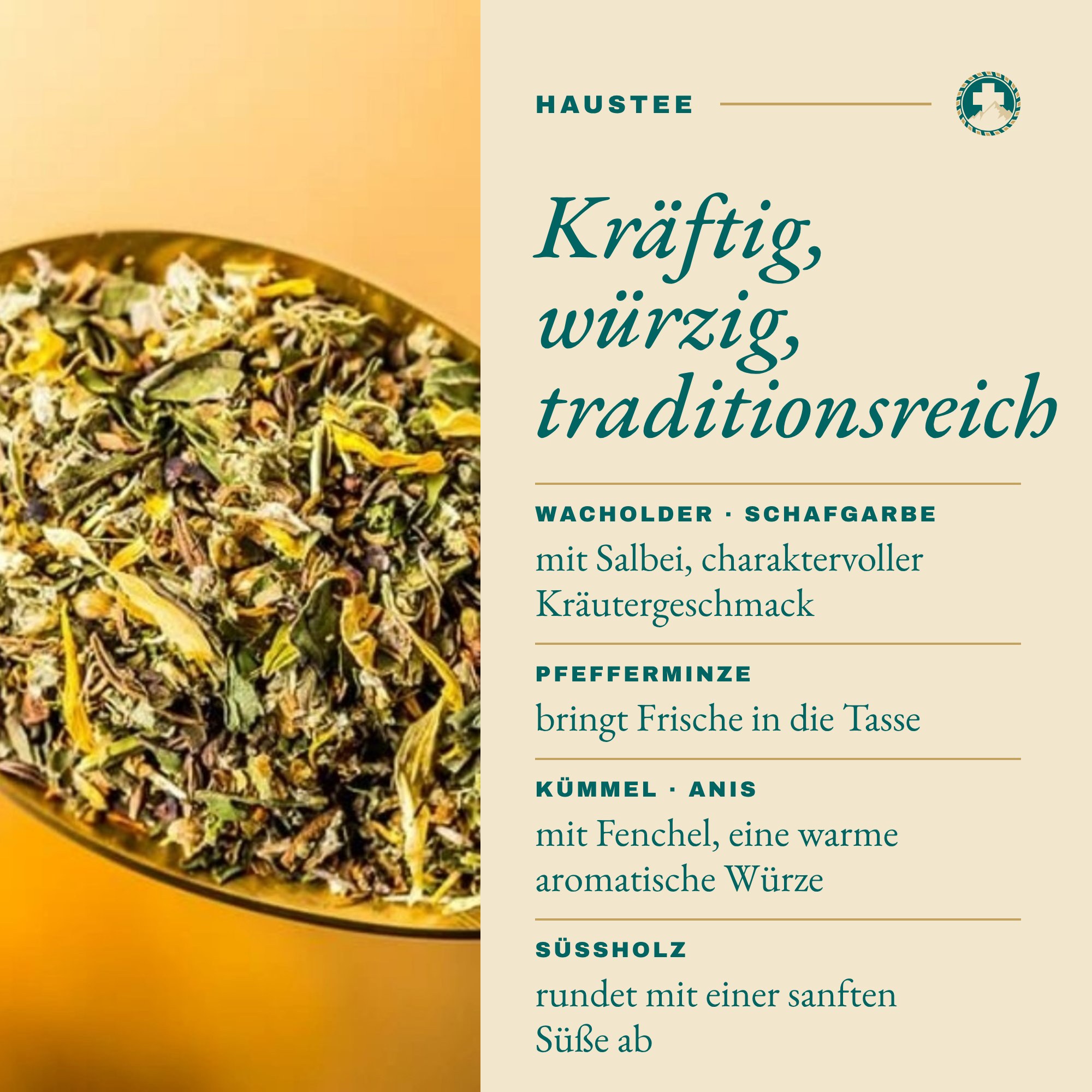 Haustee D: Kräftig, würzig, traditionsreich