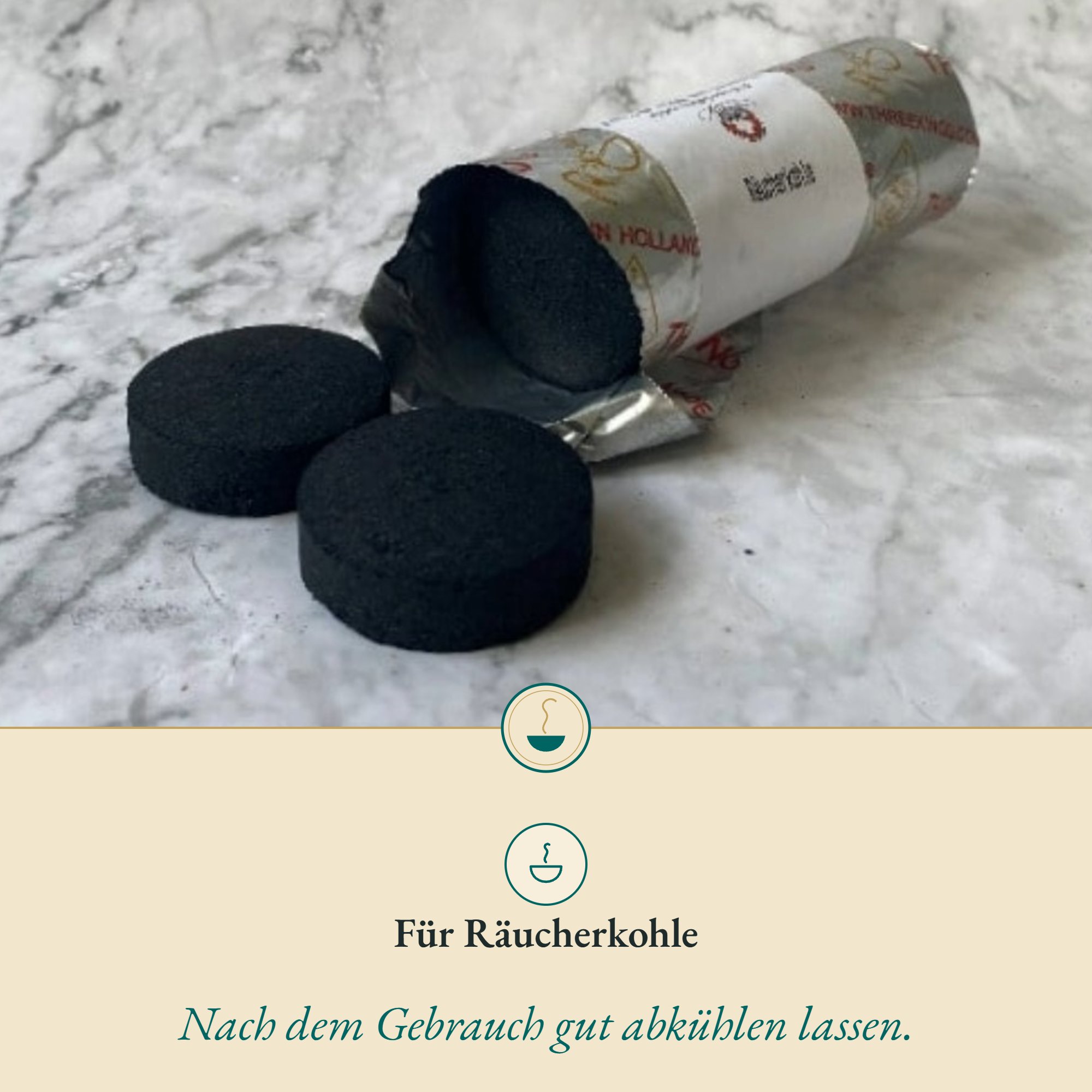 Anwendung Räucherkohle: für Räucherkohle