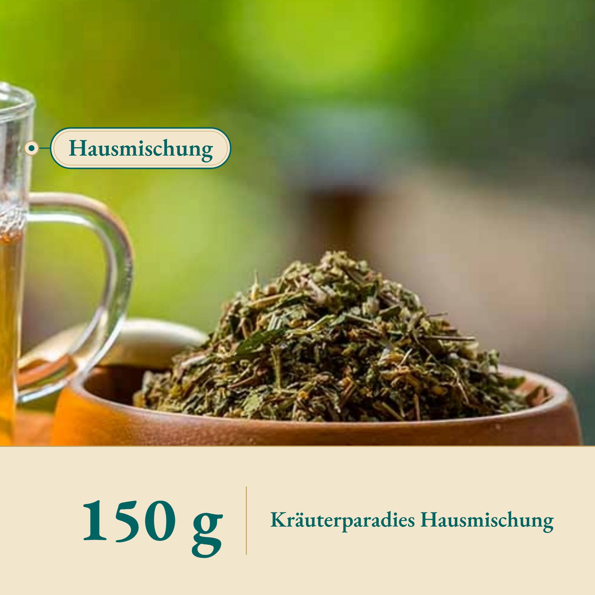 Nahaufnahme Nestreinigungstee – Kräuterparadies seit 1887